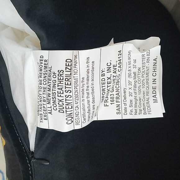 Karen Mabon moth pillow - Picture 4 of 5